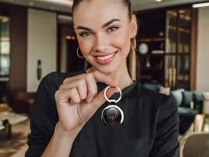 Keyfob Custom Cute Keychains Tag Steel Pro